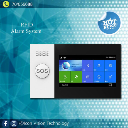 home smart alarm gsm and aplication